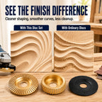 ⚡ 5-Piece Wood Carving Disc Set