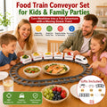 🚂 Food Train Conveyor Set for Kids & Family Parties