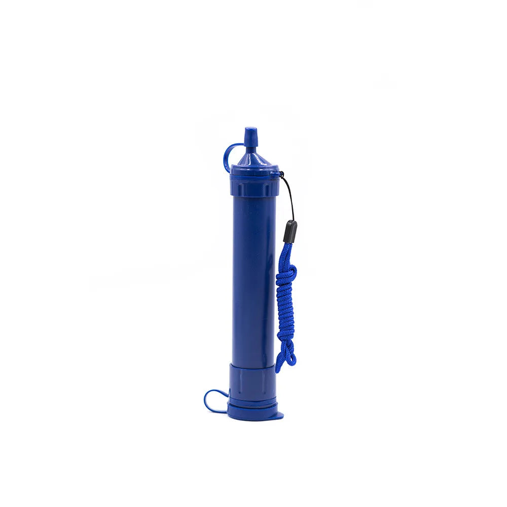 Personal Straw Water Filter for Camping, Hiking, Survival, Emergency, Travel