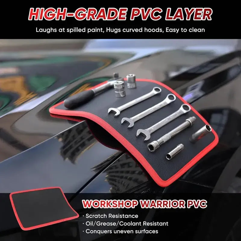 Transform Your Workspace with the Ultimate Magnetic Tool Parts Mat Set! 🛠️