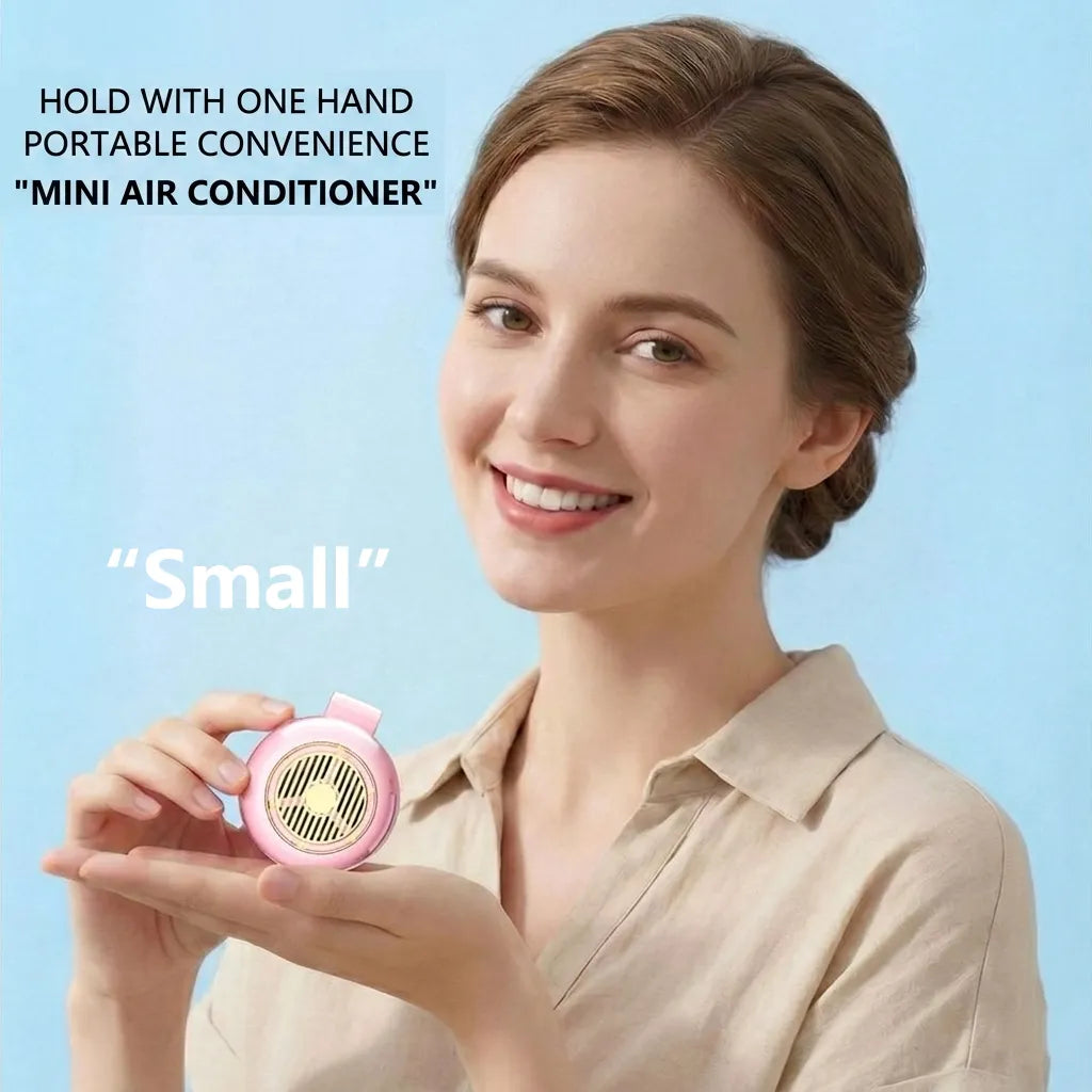 ❄️ Portable Silent Mini Bladeless Clip-On Fan