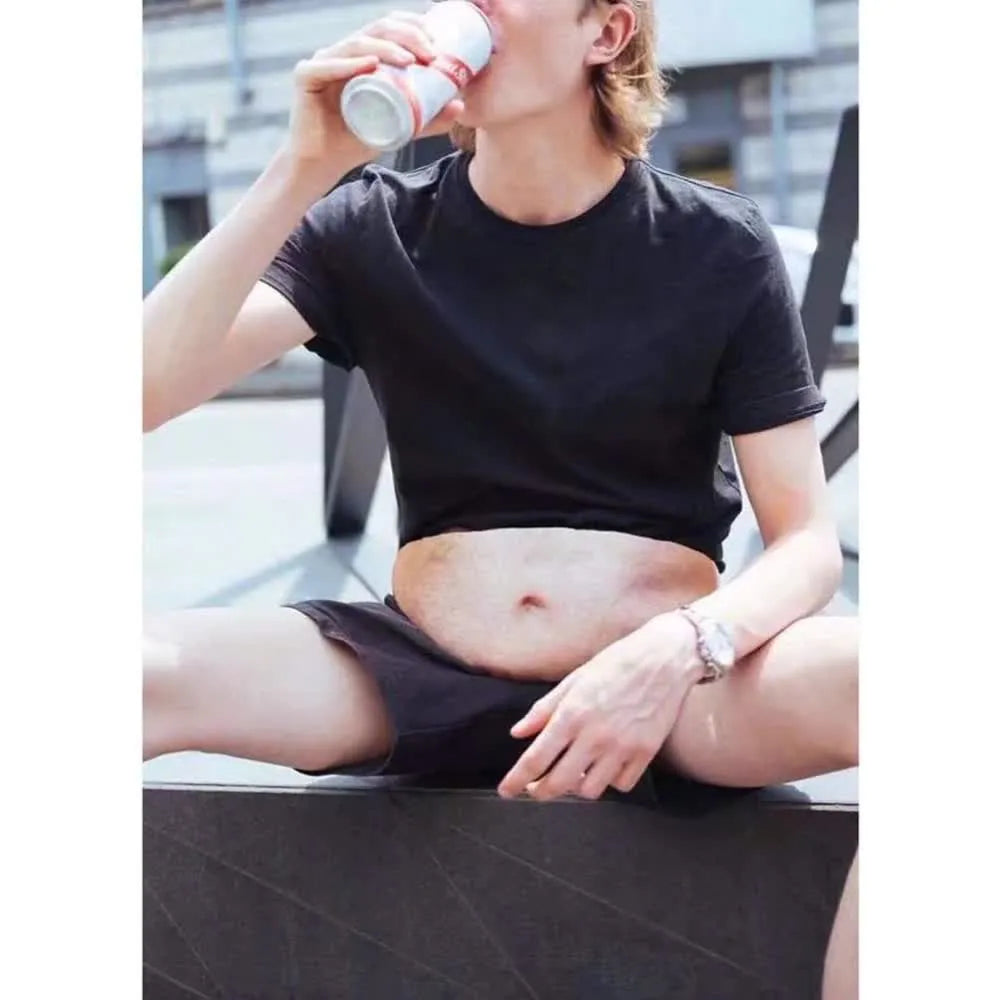 Fake Belly Waist Pack – Funny Dad Bod Fanny Pack