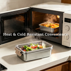 🍱Stainless Steel Leak-Proof Food Storage Container with Lid-2 Pcs