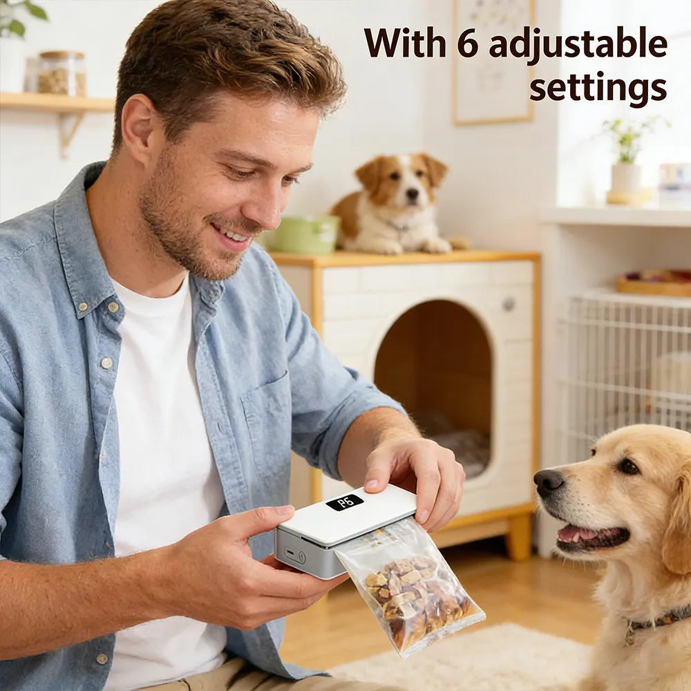 🔥 Portable Mini Bag Sealer & Cutter