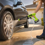 🚿Cordless High-Pressure Washer – Portable Battery-Powered Cleaner with 6-in-1 Nozzle