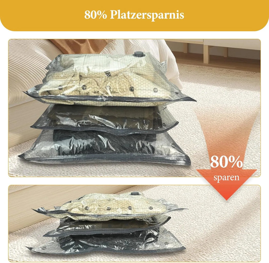 🧳 Vacuum Bags for Clothes – Travel & Storage Set