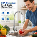 Faucet Filter Cotton Bags - Universal, 100 PCS Splash-Proof Faucet Filter Set