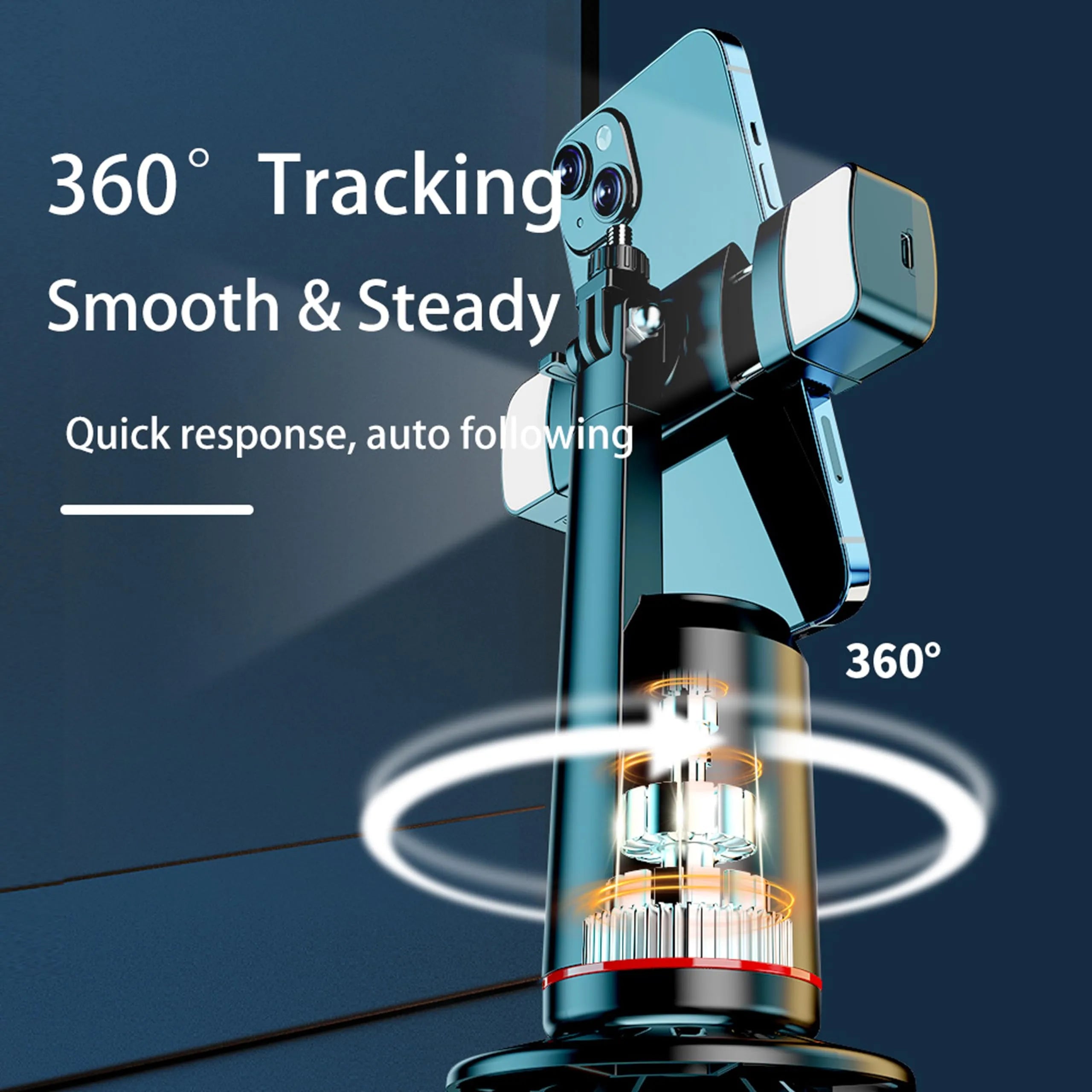 360° Auto Face Tracking Phone Holder