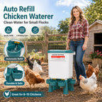 🐔 Hanging Automatic Chicken Feeding & Watering System 🔥