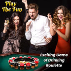 🎰 Shot Glass Roulette Drinking Game Set – Casino Style Party Game