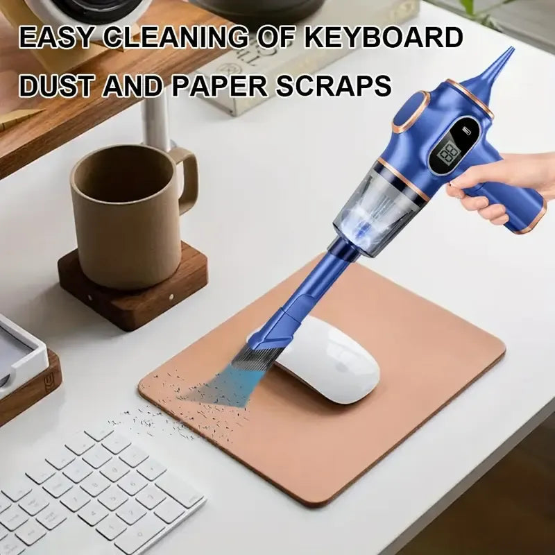 Effortlessly Clean Every Corner with the Multifunctional Wireless Handheld Vacuum Cleaner