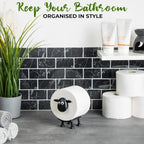 🐑 Sheep Toilet Paper Holder – Make Your Bathroom Baa-rilliant!