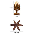 Nature's Embrace: Handcrafted Black Walnut Trivet Set – Elegant Heat Protection for Your Kitchen