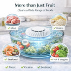 Fruit & Vegetable Washer – Removes Pesticides & Bacteria, No Chemicals Needed🥬