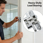 🔩Concealed Cross Hinges for Invisible Doors, Folding Doors, and Folding Screens