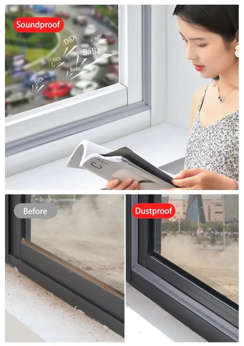 🔥🔥Hot Sale Promotion🔥 Self Adhesive Window Gap Sealing Strip (2M/6.6FT)