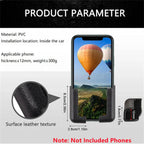 Wall-Mounted Adjustable Phone Holder – Smart, Hands-Free Storage for Every Room