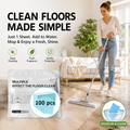 🧼Multi-Purpose Floor Cleaning Sheets – Concentrated Dissolvable Cleaning Tablets for Hardwood & Tile Floors