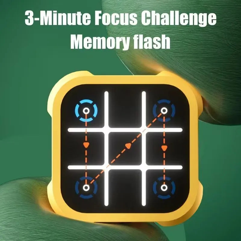 Memory flash challenge on the electronic game