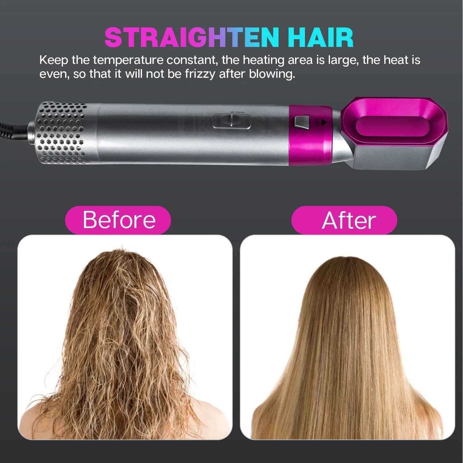 💇‍♀️ 5-in-1 Hot Air Styling Comb Set