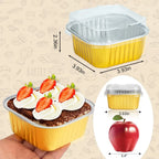 🧁✨Mini Cake Molds with Lids