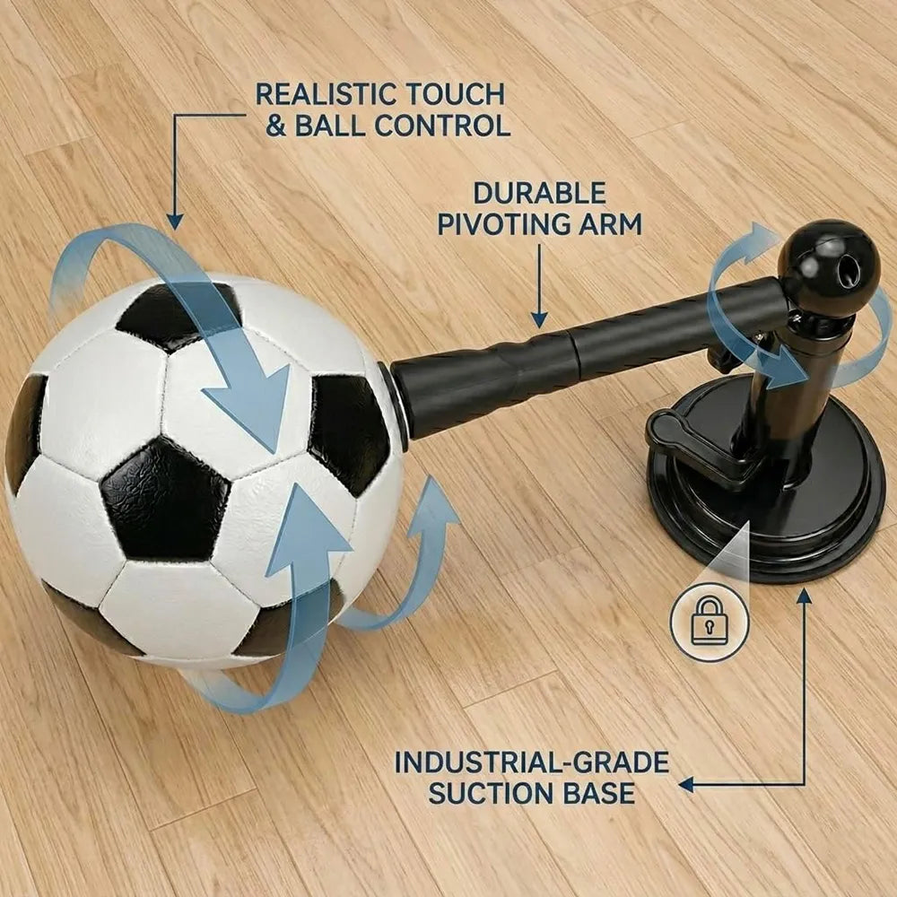 ⚽ 360° Suction Cup Soccer Trainer