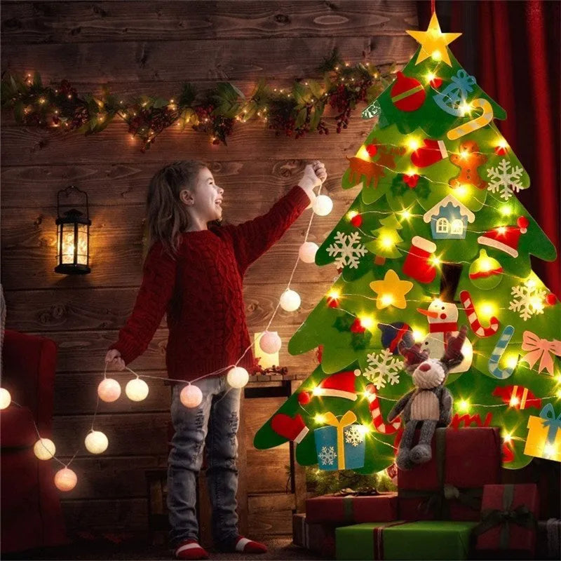🎁DIY Filz-Weihnachtsbaum-Set