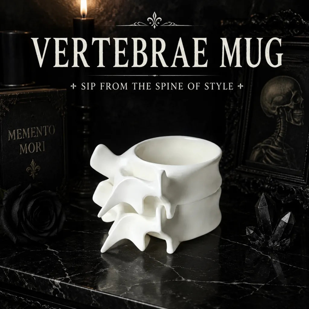 💀 Spine Skeleton Ceramic Mug