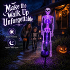Solar Skeleton Yard Stake – Halloween Garden Light