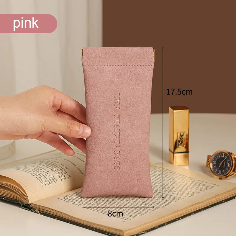 🌲Early Christmas Sale 49% OFF - Snap Closure Leather Organizer Pouch - Buy 5 Get 5 Free & Free Shipping (10PCs in Total)