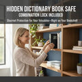 🔐Secret Hidden Dictionary Book Safe with Combination Lock