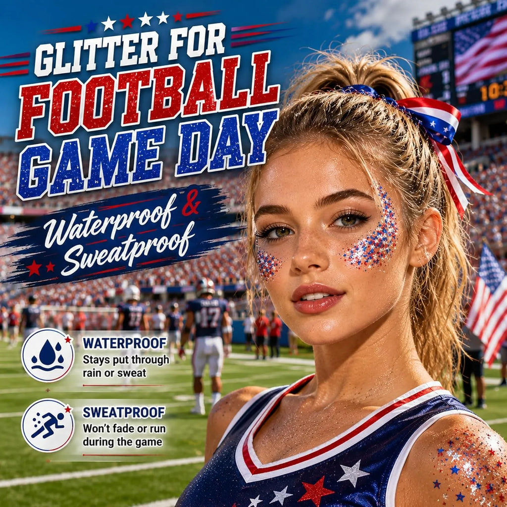 🇺🇸 Patriotic-Themed Body Glitter Sticks