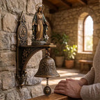 Our Lady of Grace Miraculous Medal Wall Bell