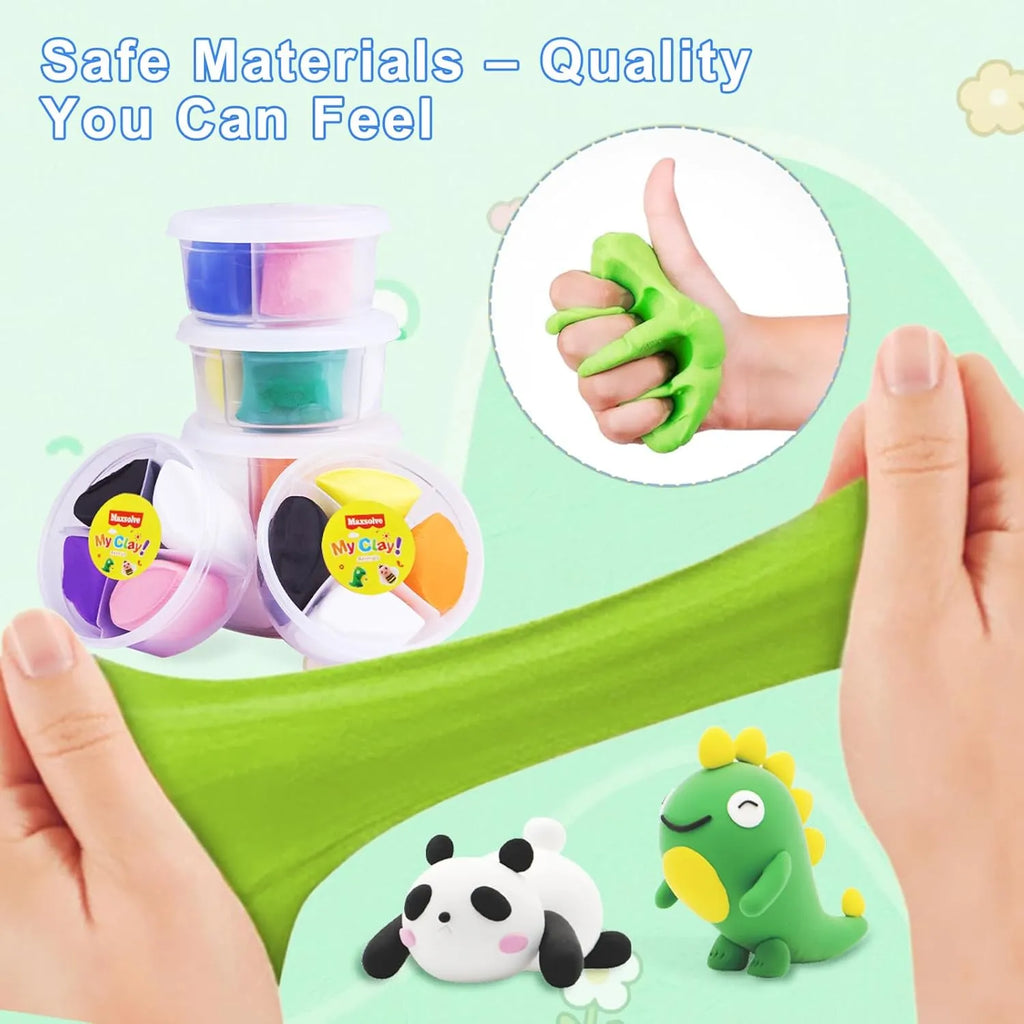 🎨 Kids' Air-Dried Clay Set – The Ultimate Creative Gift for Christmas!