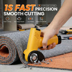 ✂️ Rechargeable Cordless Fabric Cutter