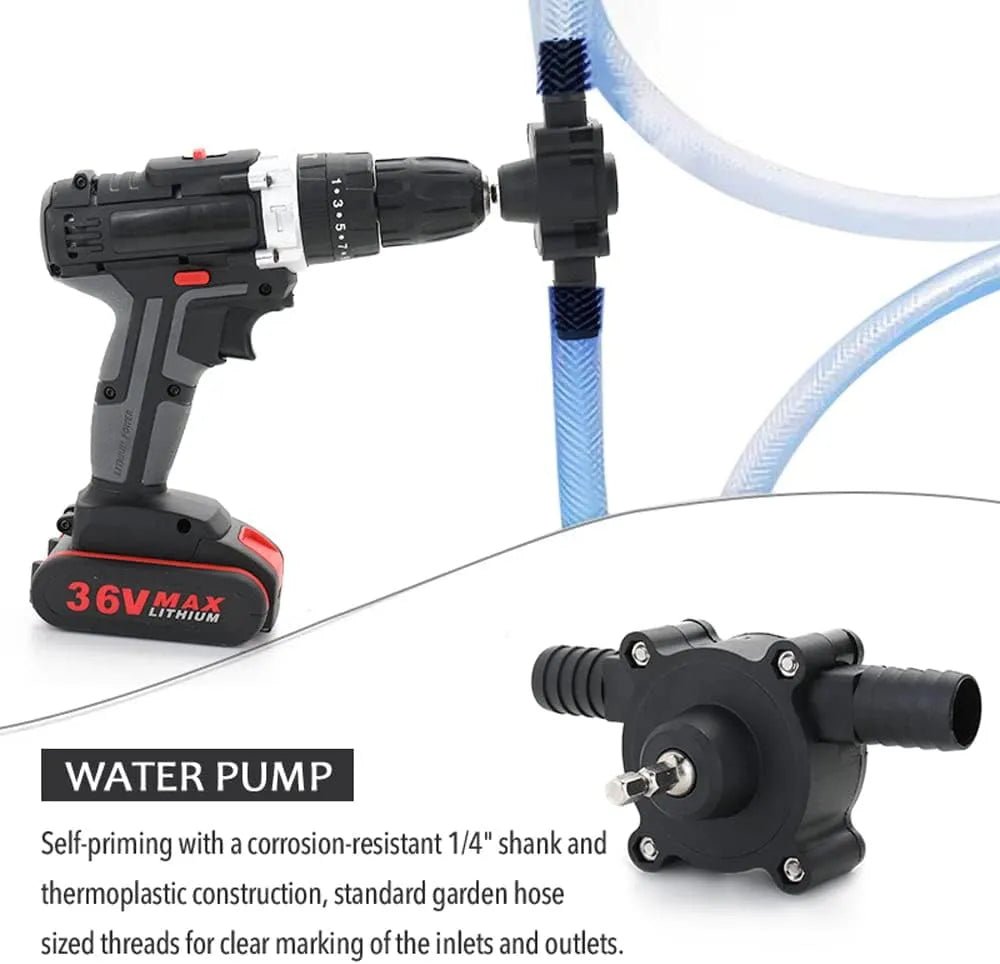 Portable Mini Water Pump: Efficient and Easy to Use for All Your Liquid Transfer Needs