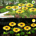 🌻Pre-Mother's Day Promotion 40% Off-- Waterproof  Solar Sunflower Lamp(1Head/3Head)