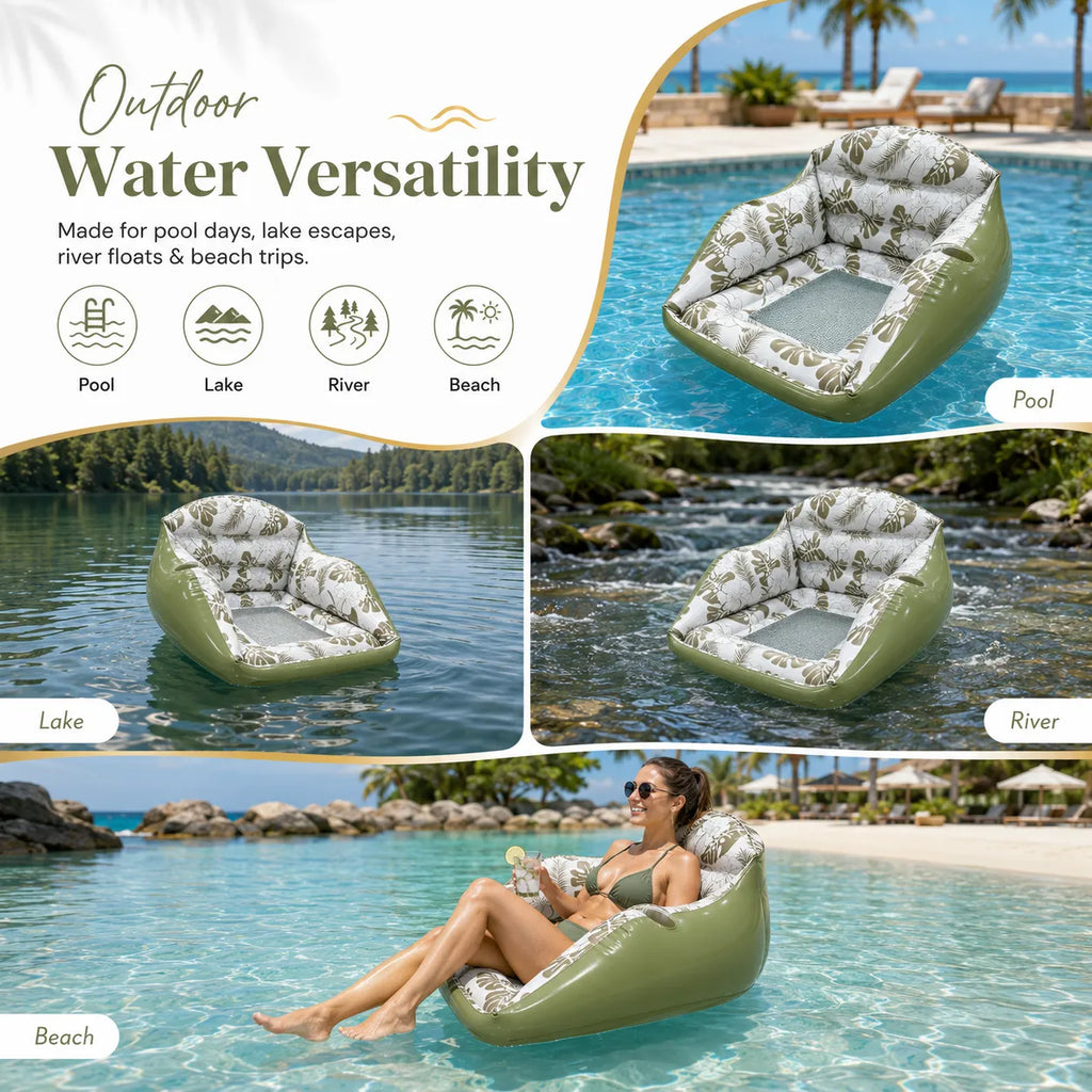 Inflatable Pool Lounge Chair