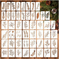 Leaf stencils for crafts