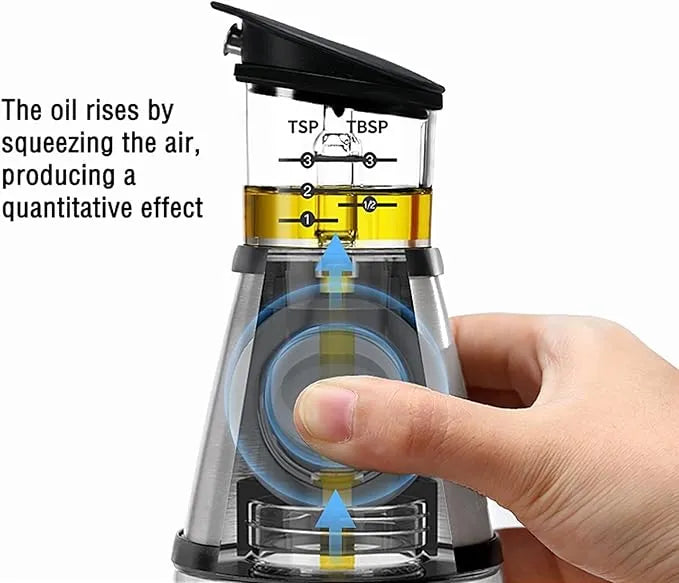 🥄 Multi-Purpose Oil Dispenser Bottle – Measure, Pour & Store with Ease!