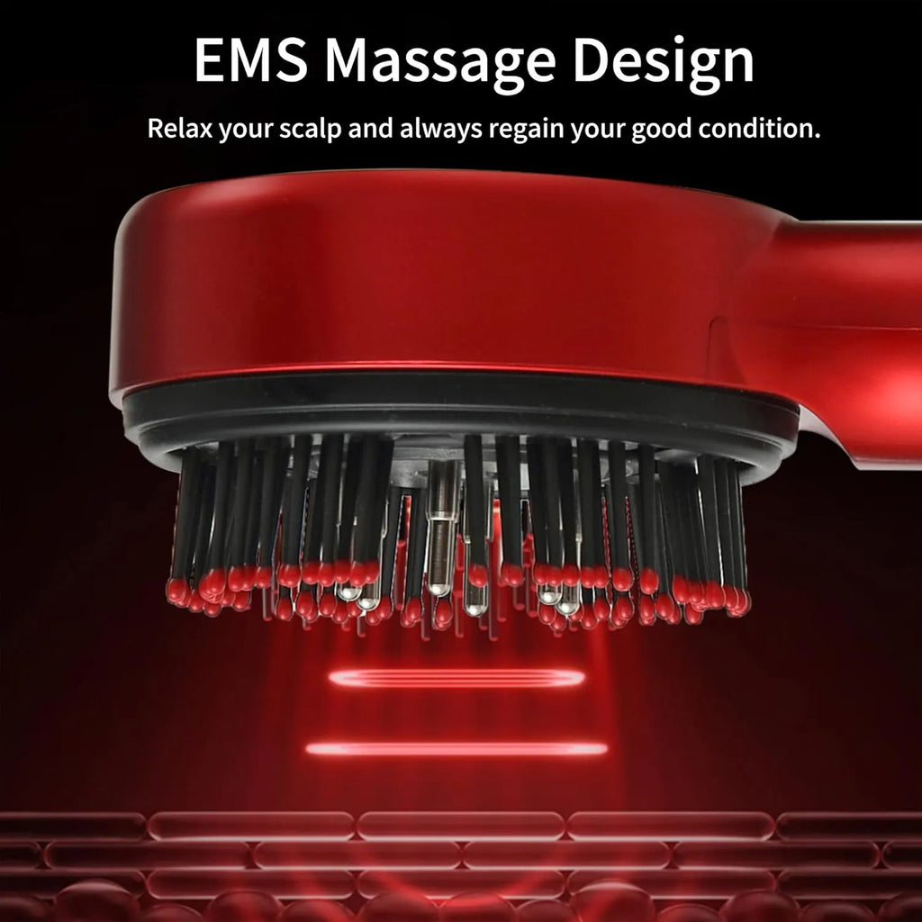 💆‍♀️ 3-in-1 Electric Scalp Massage Comb