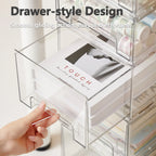 🧺 Medium / Large / Extra-Large Transparent Stackable Storage Drawers