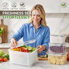 🍓 Food Storage Containers for Refrigerator Organization