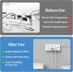 Adhesive Power Strip Mounts — 2-Pack
