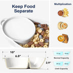 🥣 Chip & Dip Bowl Set — Anti-Soggy Cereal & Multi-Use Serving Bowl