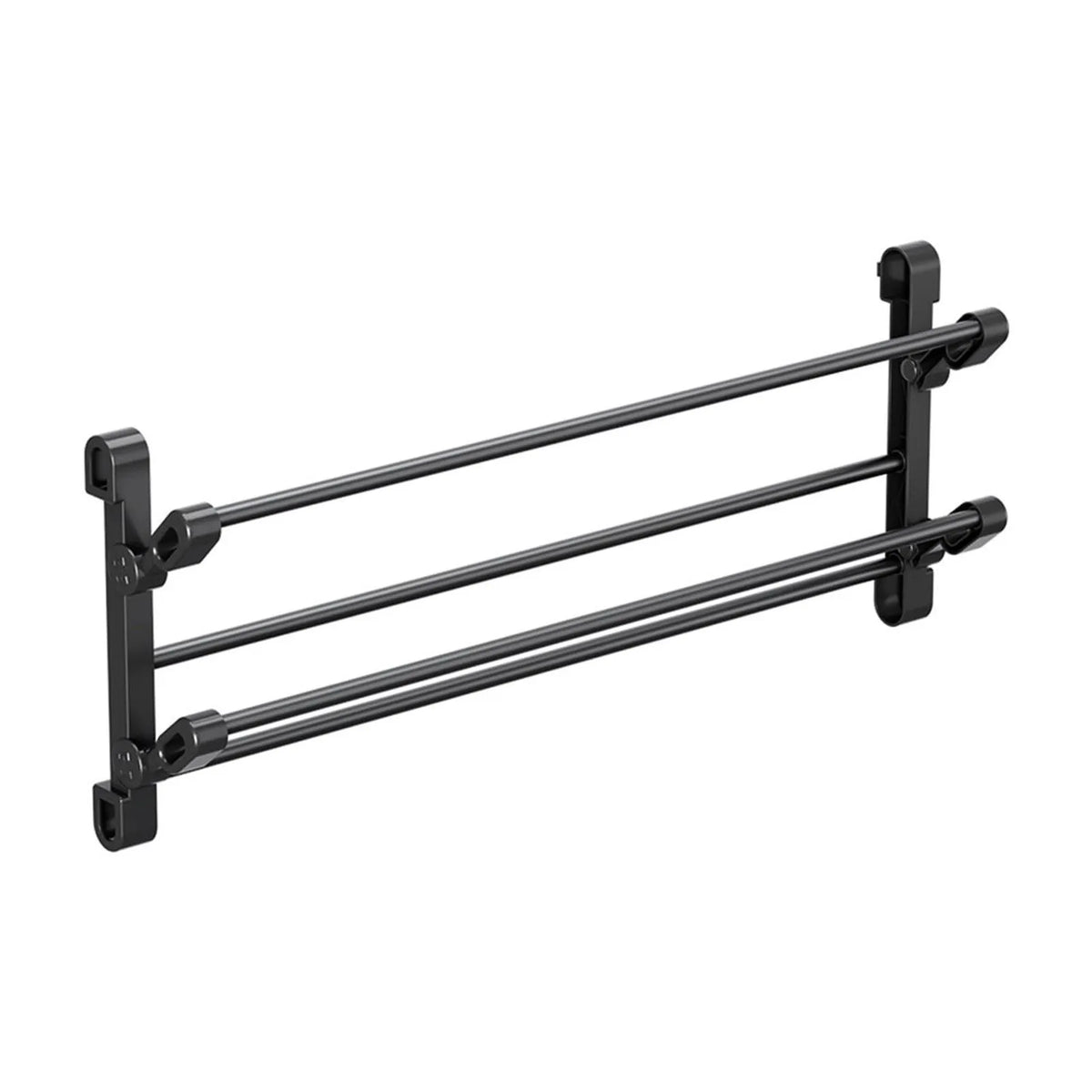 Fold-Flat Wall-Mounted Shoe Rack