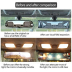 Universal 11.81 Inch Panoramic Rearview Mirror—effectively reduce the blind spots of cars SUVs trucks