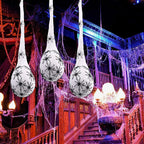 Light-Up Hanging Spider Egg Sac Halloween Decoration