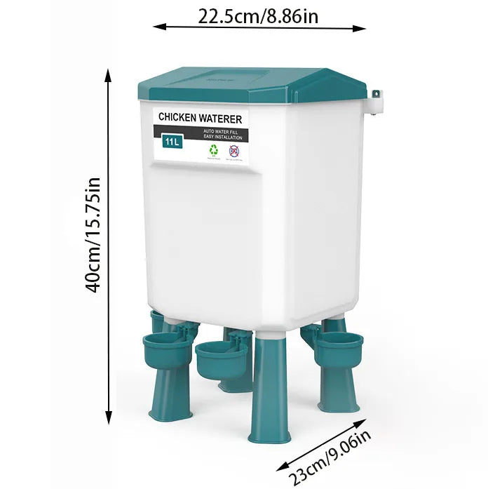 🐔 Hanging Automatic Chicken Feeding & Watering System 🔥