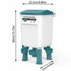 🐔 Hanging Automatic Chicken Feeding & Watering System 🔥